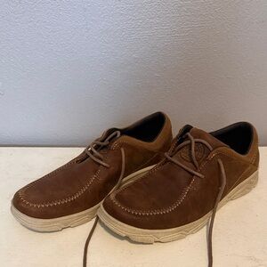 Red Wing Shoes Brown Leather Slip-Ons